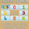5 - Numbers - Flash Cards Pictures and Words English Spanish