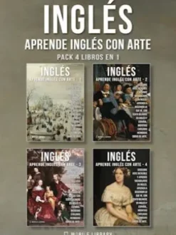 Pack 4 Libros en 1 - Inglés - Aprende Inglés con Arte