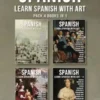 Pack 4 Books in 1 - Spanish - Learn Spanish with Art