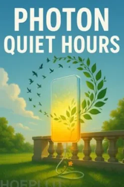 Photon Quiet Hours: A Lab-Style Evening Light Protocol to Shorten Onset Latency