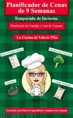 Planificador De Cenas De 9 Semanas. Temporada De Invierno