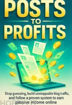 Posts to Profits: Stop guessing, build unstoppable blog traffic, and follow a proven system to earn passive income online