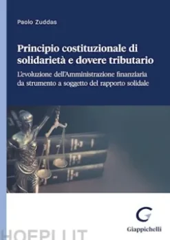Principio costituzionale di solidarietà e dovere tributario - e-Book