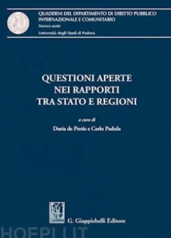 Questioni aperte nei rapporti tra Stato e Regioni - e-Book