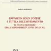 Rapporto senza potere e tutela dell'affidamento - e-Book