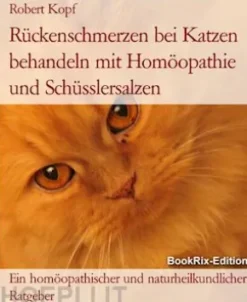 Rückenschmerzen bei Katzen behandeln mit Homöopathie und Schüsslersalzen
