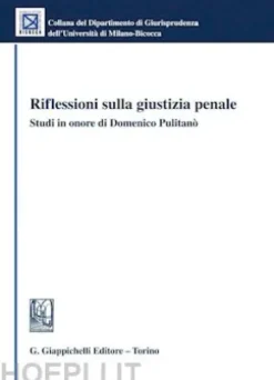 Riflessioni sulla giustizia penale - e-Book
