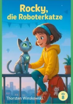 Rocky die Roboterkatze
