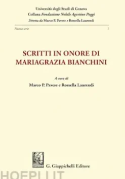 Scritti in onore di Mariagrazia Bianchini - e-Book