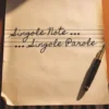 Singole Note... Singole Parole