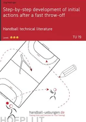 Step-by-step development of initial actions after a fast throw-off (TU 19)