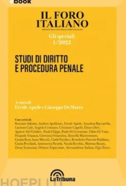 Studi di diritto e procedura penale