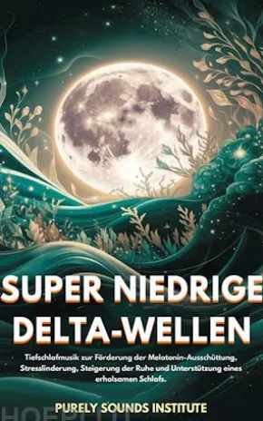 Super niedrige Delta-Wellen: Tiefschlafmusik zur Förderung der Melatonin-Ausschüttung, Stresslinderung, Steigerung der Ruhe und Unterstützung eines erholsamen Schlafs