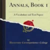 Tacitus; Annals, Book 1