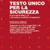 Testo Unico per la Sicurezza - Tredicesima edizione