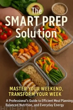 The Smart Prep Solution: Master Your Weekend, Transform Your Week A Professional’s Guide to Efficient Meal Planning, Balanced Nutrition, and Everyday Energy