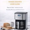 The ultimateCuisinart 14 cup coffeemaker machineuser guide