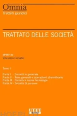 Trattato delle società - Tomo I