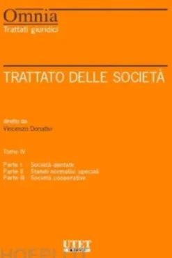 Trattato delle società - Tomo IV