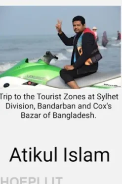 Trip to the Tourist Zones at Sylhet Division, Bandarban and Cox's Bazar of Bangladesh.