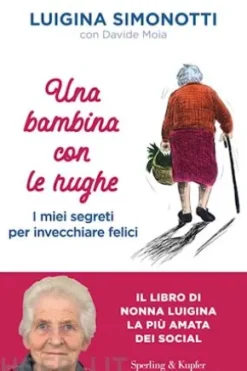 Una bambina con le rughe
