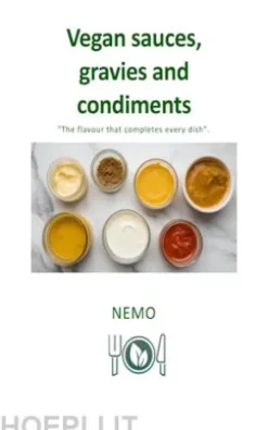 Vegan sauces, gravies and condiments: Terra vegan series by Nemo - Vol. 6 - uk english version